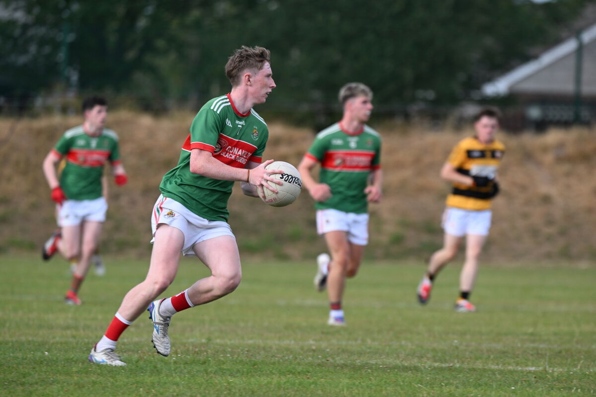  Fionn O’Donovan on the ball for Clonakilty. Picture: Larry Cummins