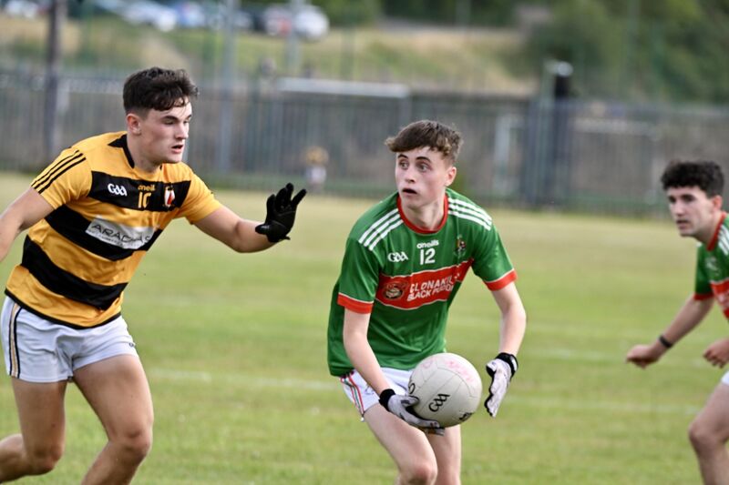 Conor O’Gorman with possession for Clonakilty. Picture: Larry Cummins Conor O’Gorman with possession for Clonakilty. Picture: Larry Cummins