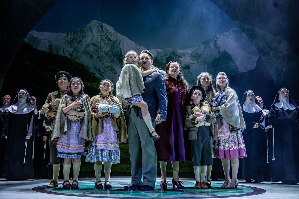 Some of the cast of The Sound Of Music at Cork Opera House Some of the cast of The Sound Of Music at Cork Opera House