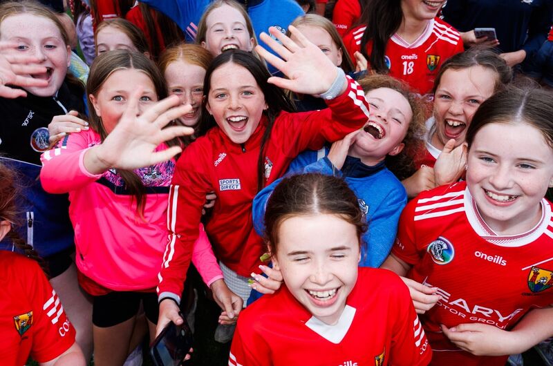 Young Cork supporters in Thurles. Picture: INPHO/Tom Maher Young Cork supporters in Thurles. Picture: INPHO/Tom Maher