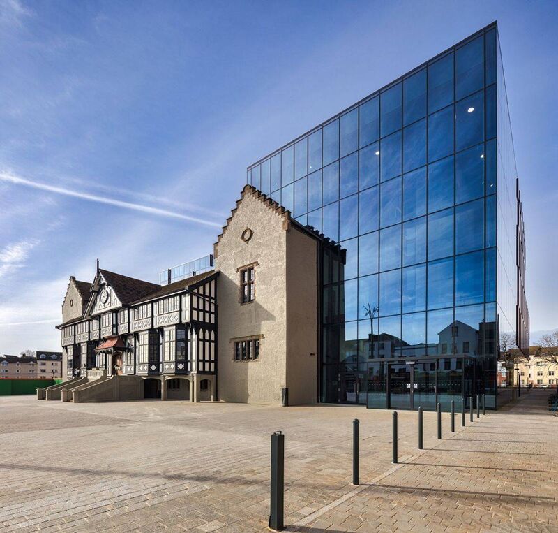 A visualisation of what the Counting House of the former Beamish brewery will look like after Cork City Library moves there. RTÉ was looking at the premises as a new home for its cork operation. Picture: Cork City Council