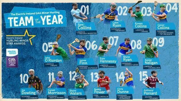 2026 Electric Ireland GAA Minor Star Hurling Team of the Year. 2026 Electric Ireland GAA Minor Star Hurling Team of the Year.
