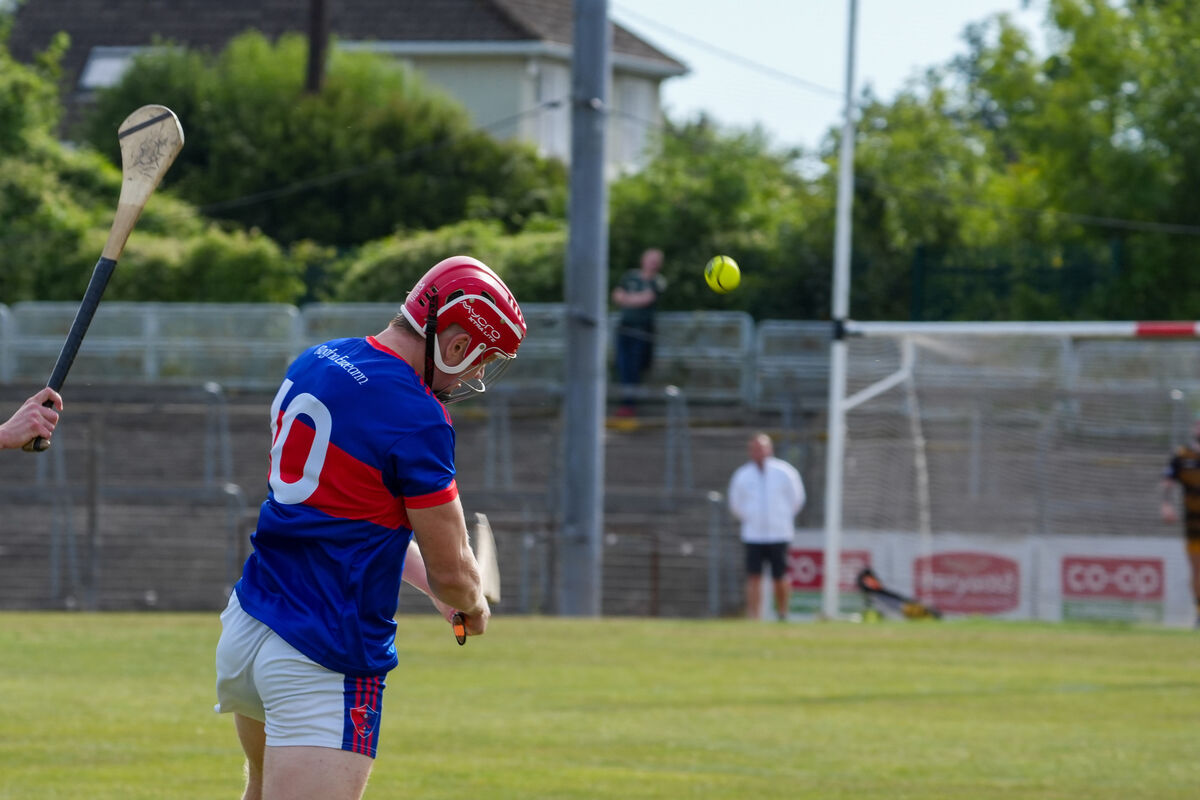 Peter O’Shea scores a point for Erin's Own. Picture by Noel Sweeney