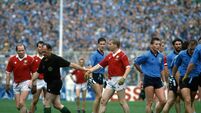 Dinny Allen with Mickey Kerins 20/8/1989
