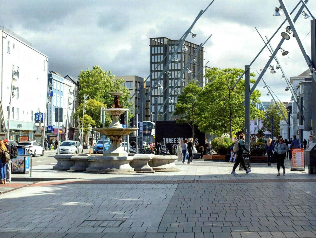 The original proposed student accommodation building on Sullivan's Quay. The original proposed student accommodation building on Sullivan's Quay.