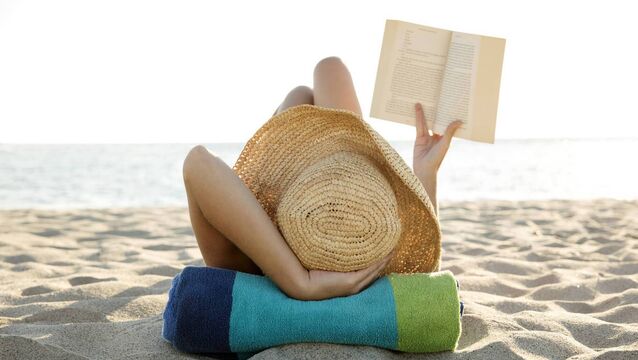 <p>TAKING IT EASY: But a break from routine and change in diet can cause tummy upsets on holiday</p>