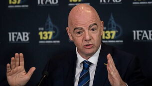 Wales Football Association withdraws support for Gianni Infantino as FIFA president Wales Football Association withdraws support for Gianni Infantino as FIFA president