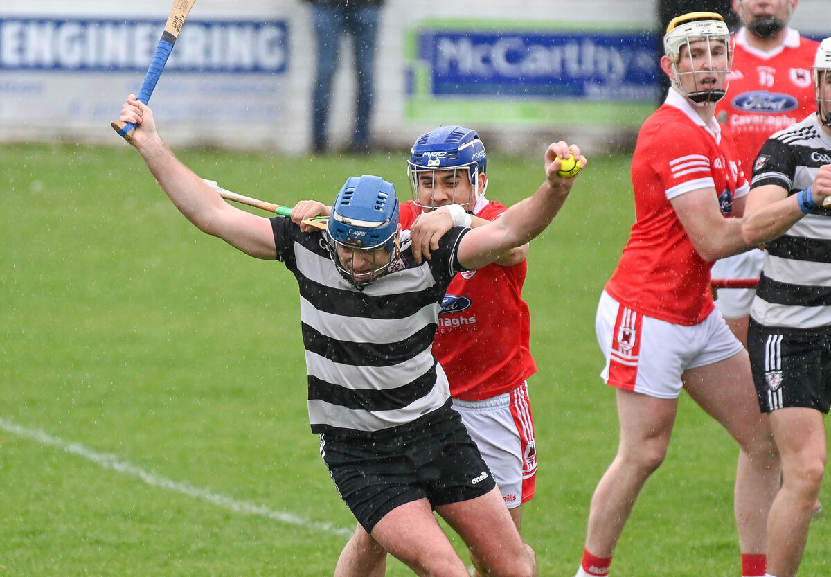  Midleton's Killian McDermott scored 0-6 against St Finbarr's. Picture: David Keane.