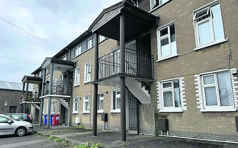 Cork City Council flats at Fort Street. Picture: Donal O'Keeffe Cork City Council flats at Fort Street. Picture: Donal O'Keeffe