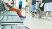 Waiting seats for patients in the hospital