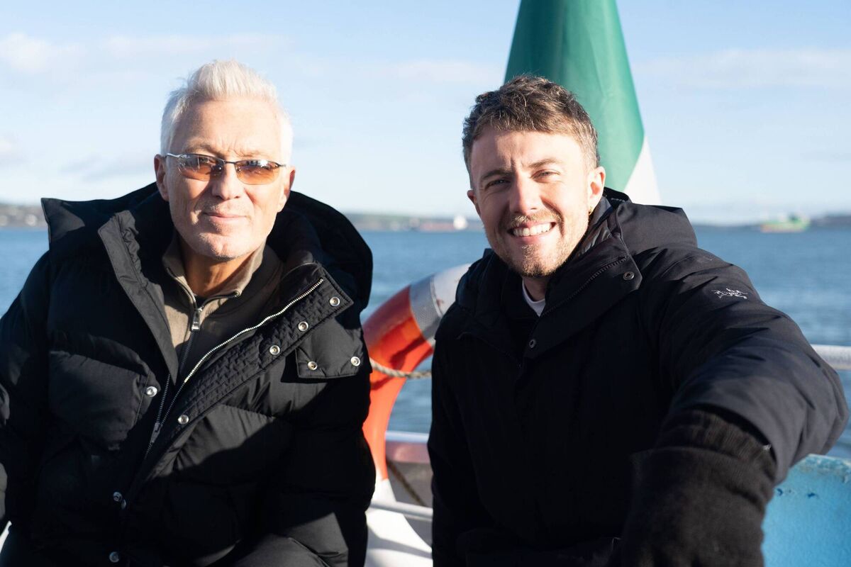 Martin and Roman Kemp at Spike Island, during filming for their new Channel 4 series. Martin and Roman Kemp at Spike Island, during filming for their new Channel 4 series.