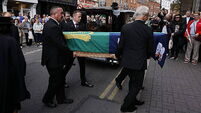 Funeral of Brenda Fricker held in Dublin area ‘where she was happiest’