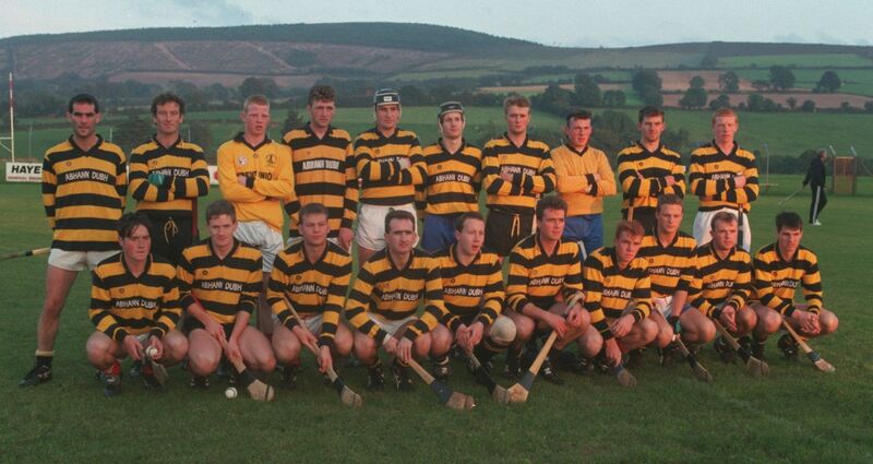 The Avondhu panel before their 1996 county final clash with Imokilly. Picture: Eddie O'Hare The Avondhu panel before their 1996 county final clash with Imokilly. Picture: Eddie O'Hare