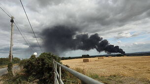 Major fire breaks out at north Dublin scrapyard Major fire breaks out at north Dublin scrapyard