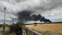 Major fire breaks out at north Dublin scrapyard