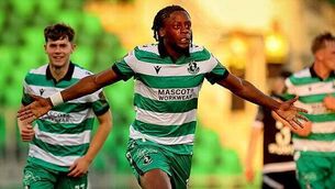 Shamrock Rovers 10 points clear after win over Dundalk Shamrock Rovers 10 points clear after win over Dundalk