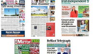 What the papers say: Saturday's front pages