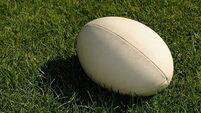 BD01K7 Rugby ball. Image shot 07/2009. Exact date unknown.
