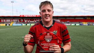 Buttimer scores four tries as Munster ease to win over Leinster Buttimer scores four tries as Munster ease to win over Leinster