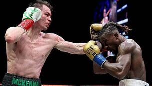 Ireland's Aaron McKenna wins world middleweight title at the 3Arena Ireland's Aaron McKenna wins world middleweight title at the 3Arena