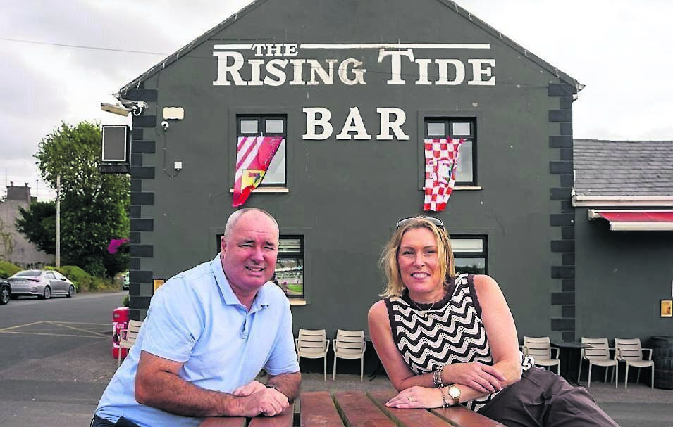 The couple started running the pub seven years ago. The couple started running the pub seven years ago.