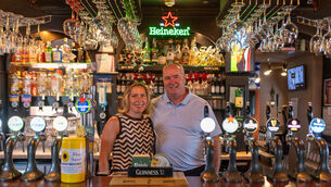 <p>Deirdre and Kieran Murphy behind the bar of The Rising Tide pub in Glounthaune. <span class="contextmenu emphasis CaptionCredit">Pictures: Noel Sweeney</span>
</p> <p>Deirdre and Kieran Murphy behind the bar of The Rising Tide pub in Glounthaune. <span class="contextmenu emphasis CaptionCredit">Pictures: Noel Sweeney</span>
</p>