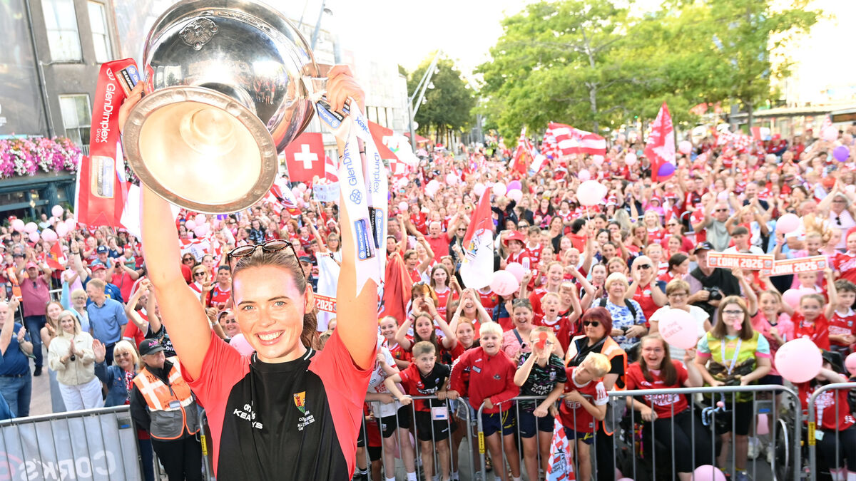 Meabh ‘proud’ of team as they are welcomed home by thousands of supporters