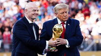 Donald Trump warns of 'terrible mistake' if FIFA replaces Gianni Infantino Donald Trump warns of 'terrible mistake' if FIFA replaces Gianni Infantino