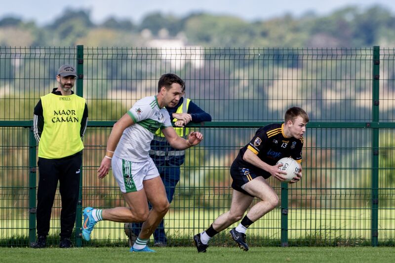Fermoy’s Ben Twomey on the move from Ian Walsh of Kanturk. Picture: Chani Anderson