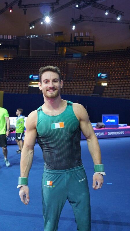Dan Fox, Douglas Gymnastics Club, is competing at the European Gymnastics Championships. Dan Fox, Douglas Gymnastics Club, is competing at the European Gymnastics Championships.