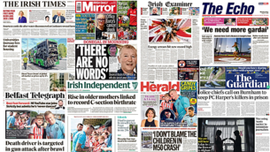 What the papers say: Wednesday's front pages What the papers say: Wednesday's front pages