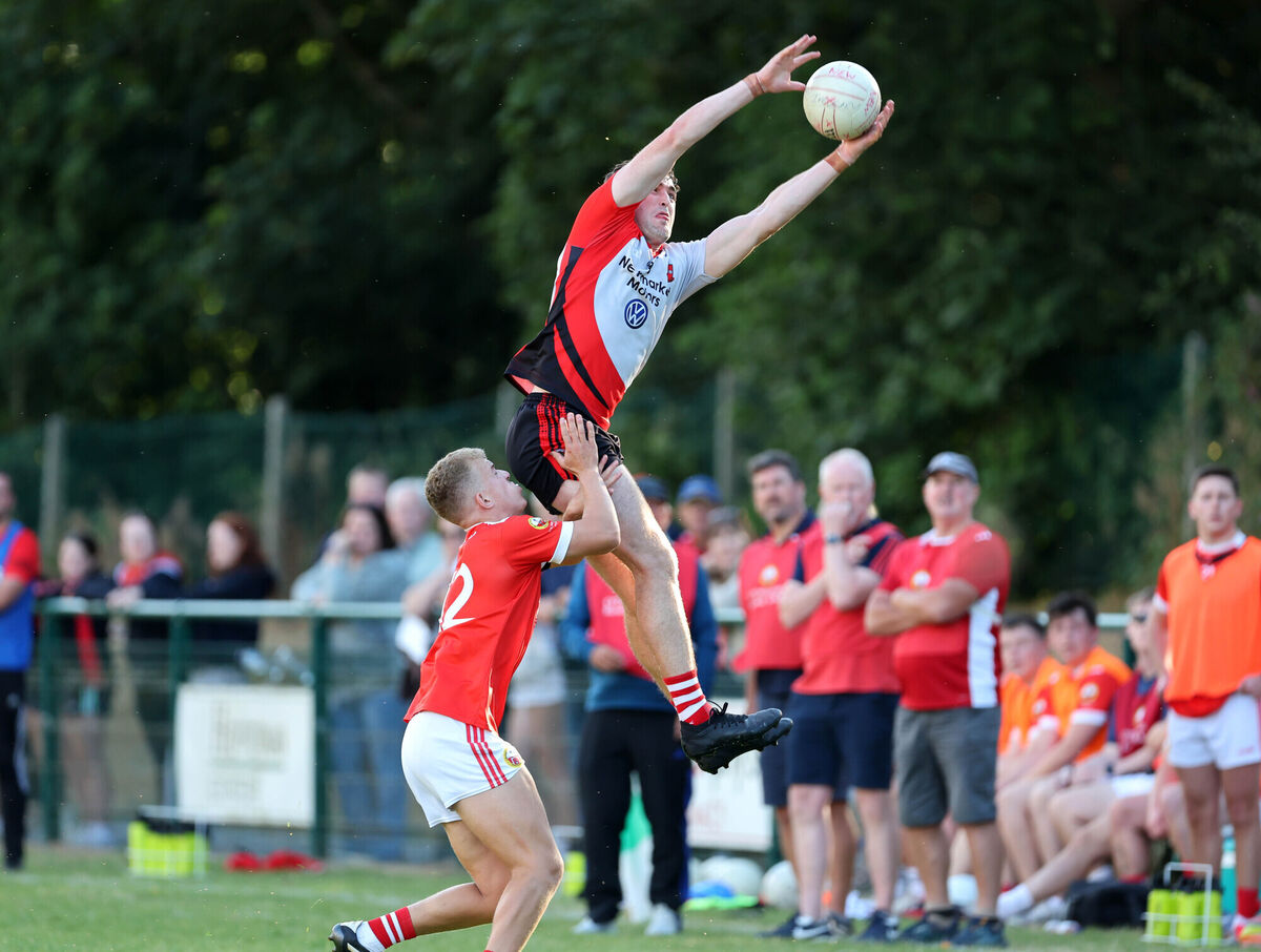 Dylan Hourihane Jnr of O'Donovan Rossa up against Rory Lynn of Newmarket. Picture: Jim Coughlan Dylan Hourihane Jnr of O'Donovan Rossa up against Rory Lynn of Newmarket. Picture: Jim Coughlan