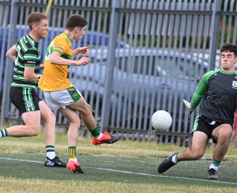 Glanmire's Donagh Healy, seen here in action against Douglas, scored three points for his side. Picture: Eddie O'Hare