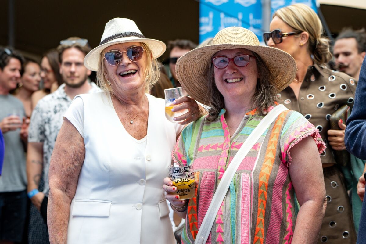 Rosalie Sunderland and Lillian O’Donoghue at the Cork on a Fork Long Table event. Rosalie Sunderland and Lillian O’Donoghue at the Cork on a Fork Long Table event.
