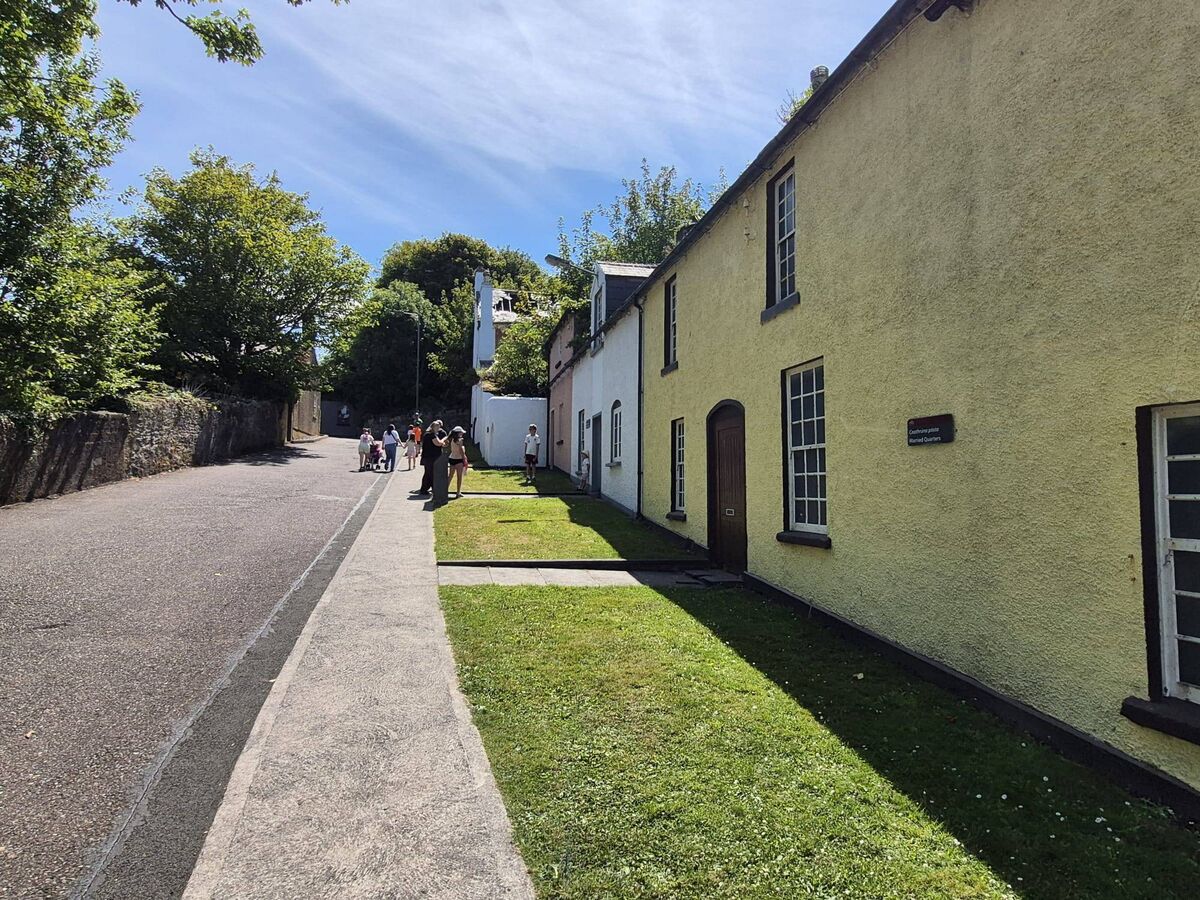 A street of houses where soldiers once lived. Picture: John Dolan A street of houses where soldiers once lived. Picture: John Dolan