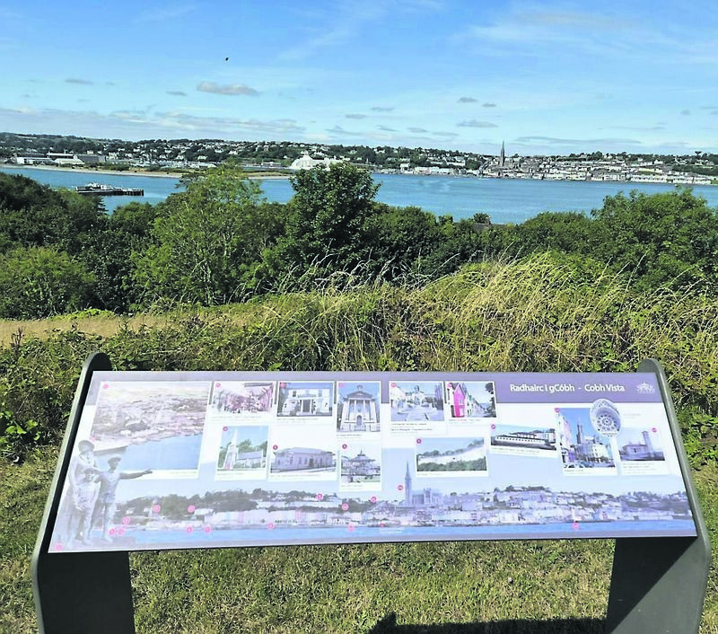 Views of Cobh from Spike Island. Views of Cobh from Spike Island.