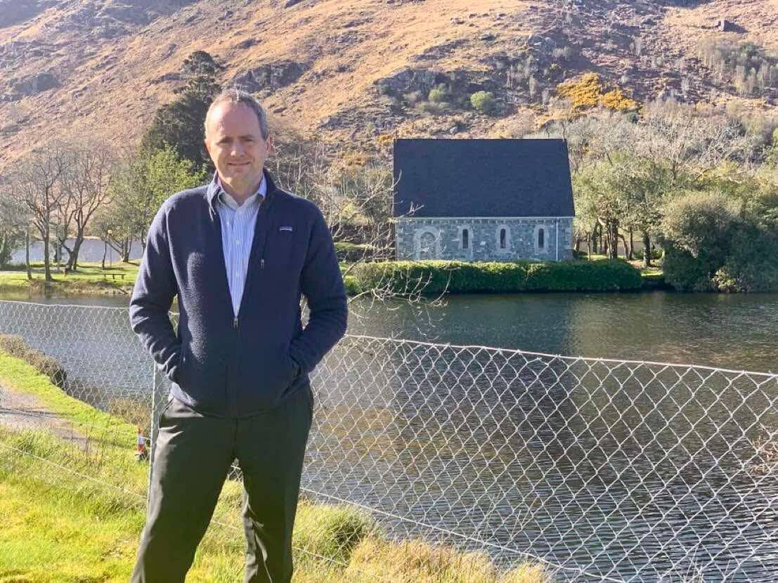 Neil Lucey says the Gougane Barra Hotel has seen many climate tourists this year. Neil Lucey says the Gougane Barra Hotel has seen many climate tourists this year.