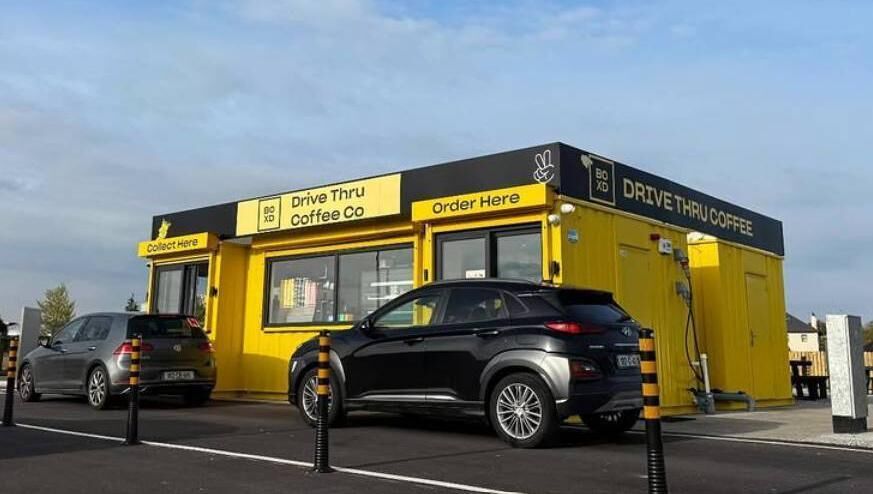 Boxd also operates drive-thrus and walk-up cafes on Ballincollig's Link Road and on the Carrigrohane Straight Road. Boxd also operates drive-thrus and walk-up cafes on Ballincollig's Link Road and on the Carrigrohane Straight Road.