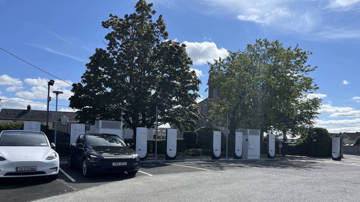 Tesla's new supercharger station in Mallow can be accessed by all e-cars