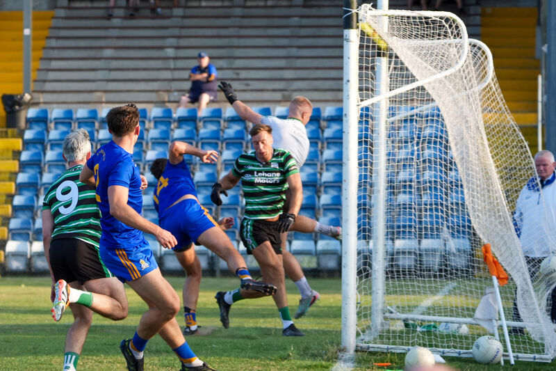 Brian Hayes scores the first goal of the evening for St Finbarr's against Douglas. Picture: Noel Sweeney Brian Hayes scores the first goal of the evening for St Finbarr's against Douglas. Picture: Noel Sweeney