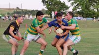 Carrigaline junior footballers power on in second half to knock out Ballymartle 