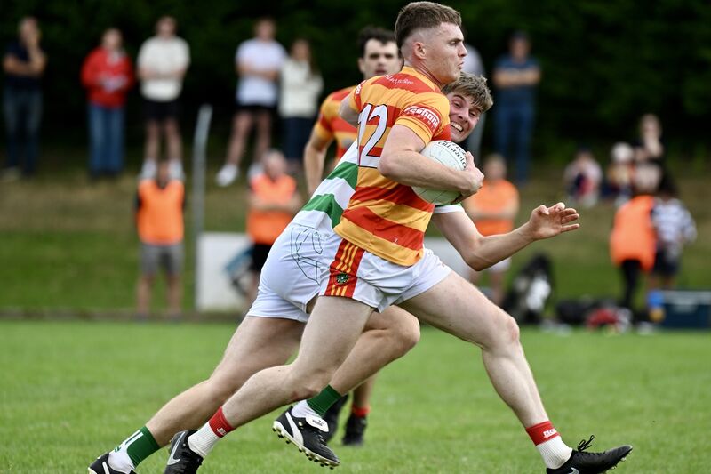 David Buckley in action for Newcestown against Valley Rovers. Picture: Larry Cummins David Buckley in action for Newcestown against Valley Rovers. Picture: Larry Cummins