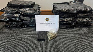 Two men arrested after €233,000 worth of cannabis seized in Galway Two men arrested after €233,000 worth of cannabis seized in Galway
