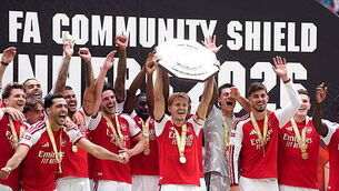 Arsenal make a statement to take Community Shield title over Manchester City Arsenal make a statement to take Community Shield title over Manchester City