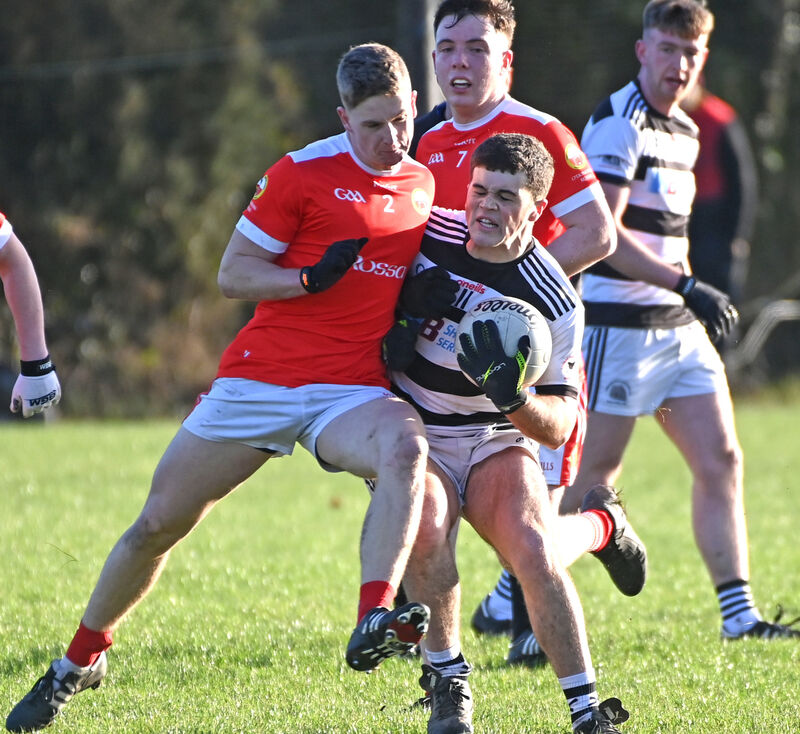 St Nick's Rhys Dunne netted one of the goals in the big win over city rivals Na Piarsaigh. Picture: Eddie O'Hare