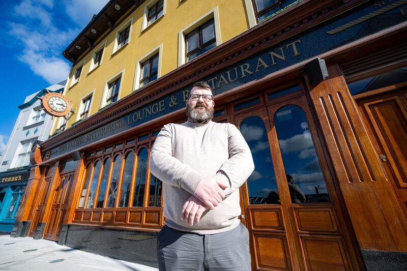 Operations manager Paul O’Dea pictured outside The South Gate Bar, formerly the Flying Enterprise Complex. Picture Chani Anderson Operations manager Paul O’Dea pictured outside The South Gate Bar, formerly the Flying Enterprise Complex. Picture Chani Anderson