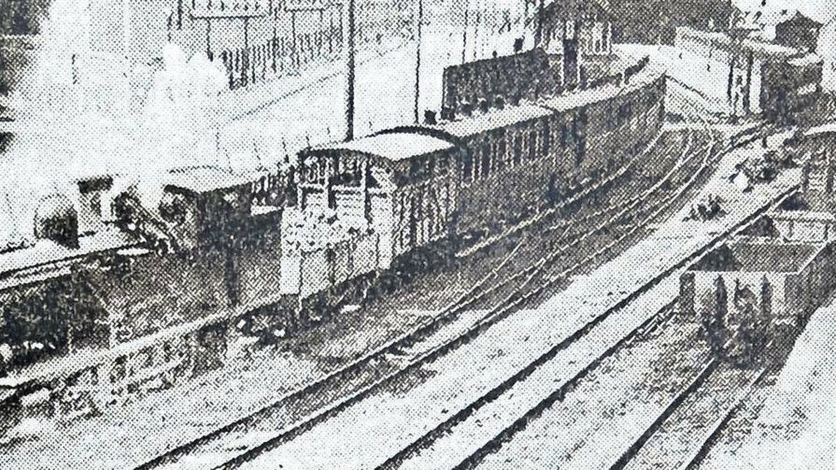 A 1932 photo of the last train to run on the Cork-Monkstown railway draws attention