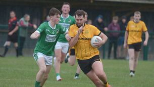 <p>Michael McSweeney mounts a Lismire attack against Kanturk in the Ashgrove Renewables Duhallow JAFC. Picture John Tarrant</p> <p>Michael McSweeney mounts a Lismire attack against Kanturk in the Ashgrove Renewables Duhallow JAFC. Picture John Tarrant</p>