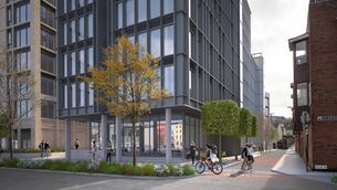 <p>A computer-generated image of the planned student apartment development on Cork's Sullivan's Quay. Image: Pedersen Focus</p> <p>A computer-generated image of the planned student apartment development on Cork's Sullivan's Quay. Image: Pedersen Focus</p>