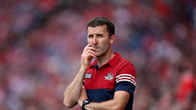 Cork manager Ben O'Connor. Picture: Seb Daly/Sportsfile